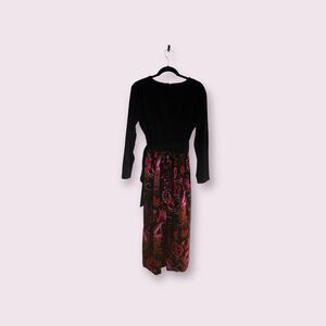 Vintage (Not previously worn) House of Ming Pucci Print Velvet Gown - Size M